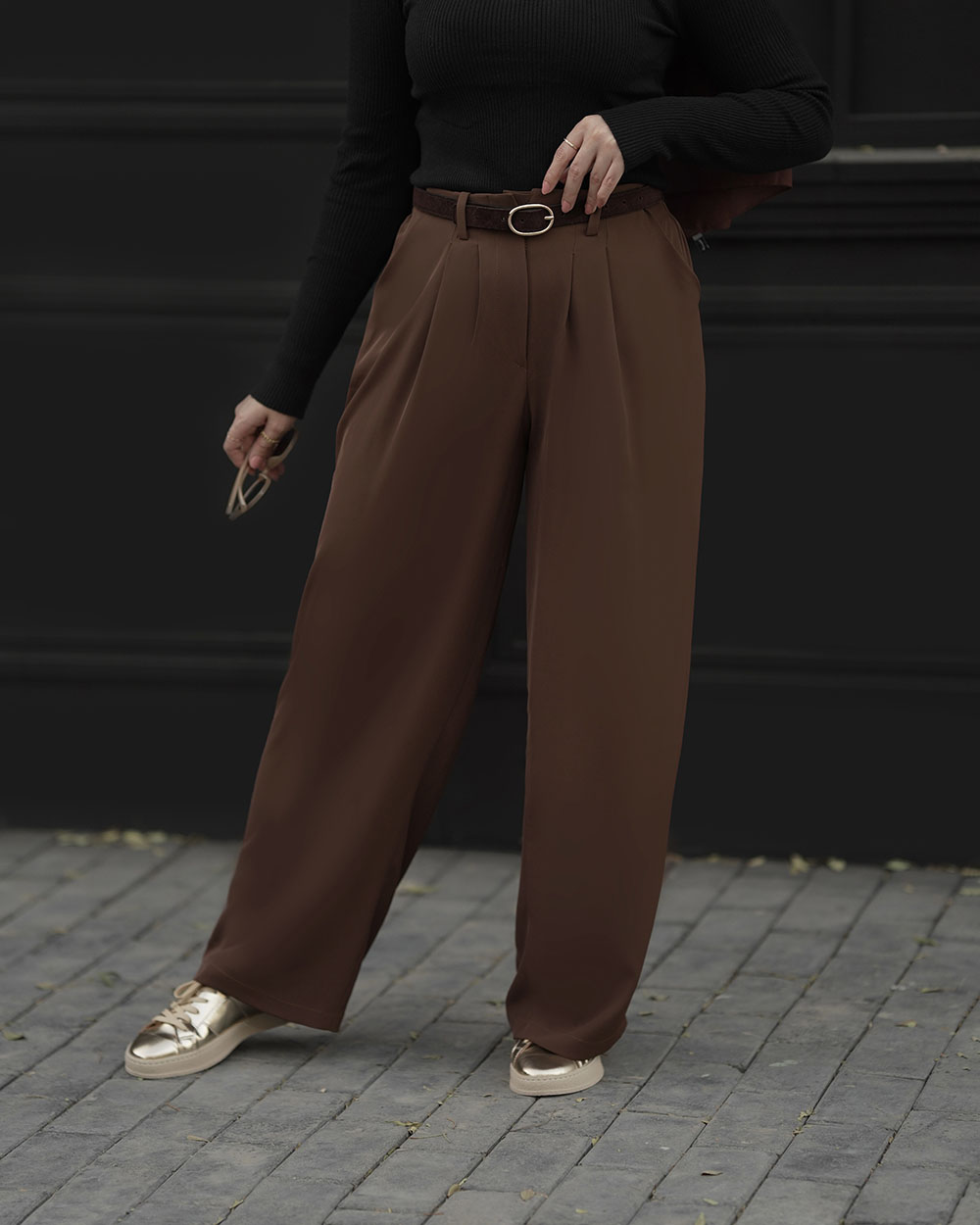 شلوار بگ کرپ پلاسما