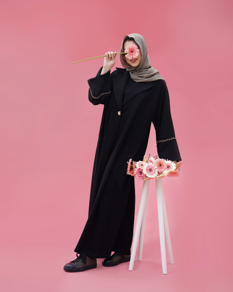 عبا یقه انگلیسی زنجیر دار