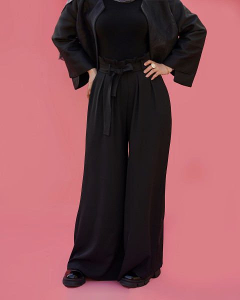 شلوار از بالا پیلی دار